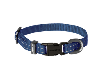 Sodalite Blue Nylon Dog Collar XS