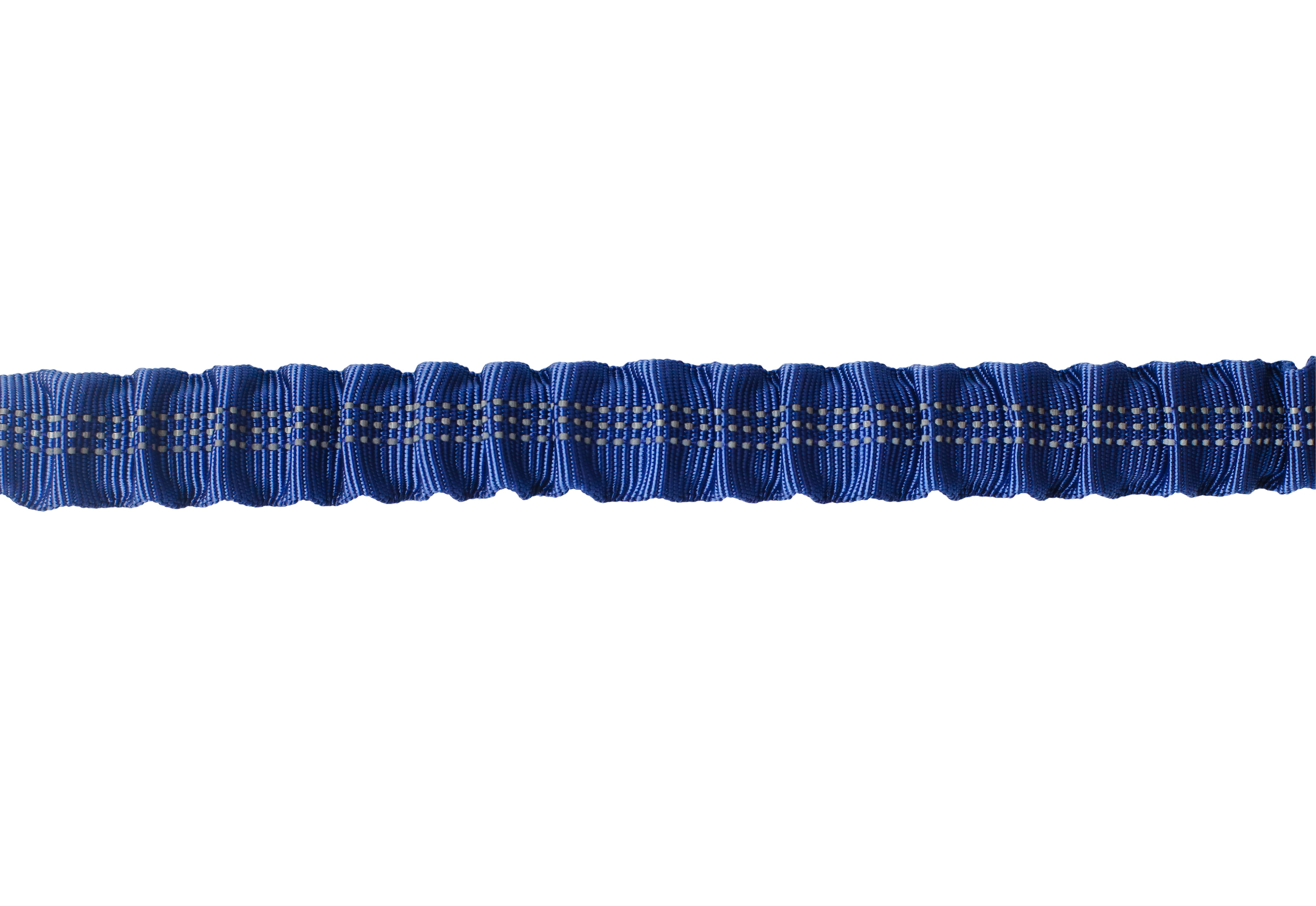 Sodalite Blue Nylon Full Bungee Dog Leash