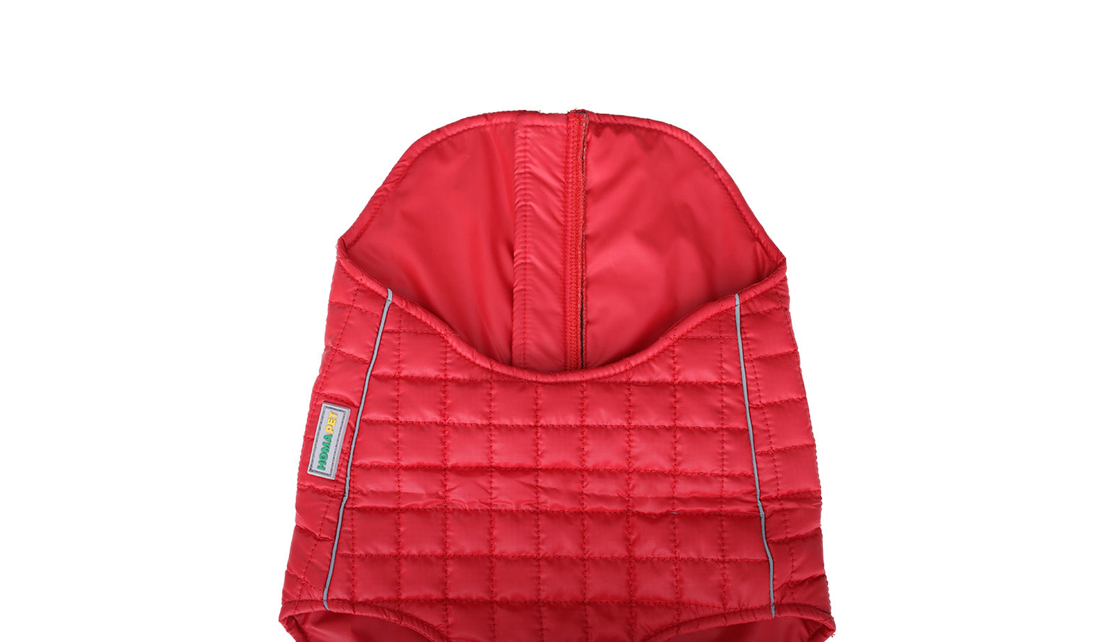 Red Dog Quilted Jacket - Flat