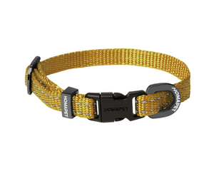 Yellow Nylon Dog Collar XS