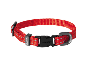 Red Nylon Dog Collar XS