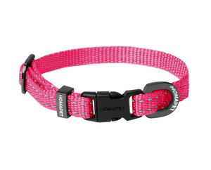Pink Nylon Dog Collar XS