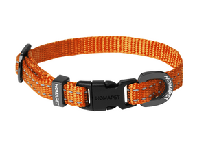 Orange Nylon Dog Collar XS