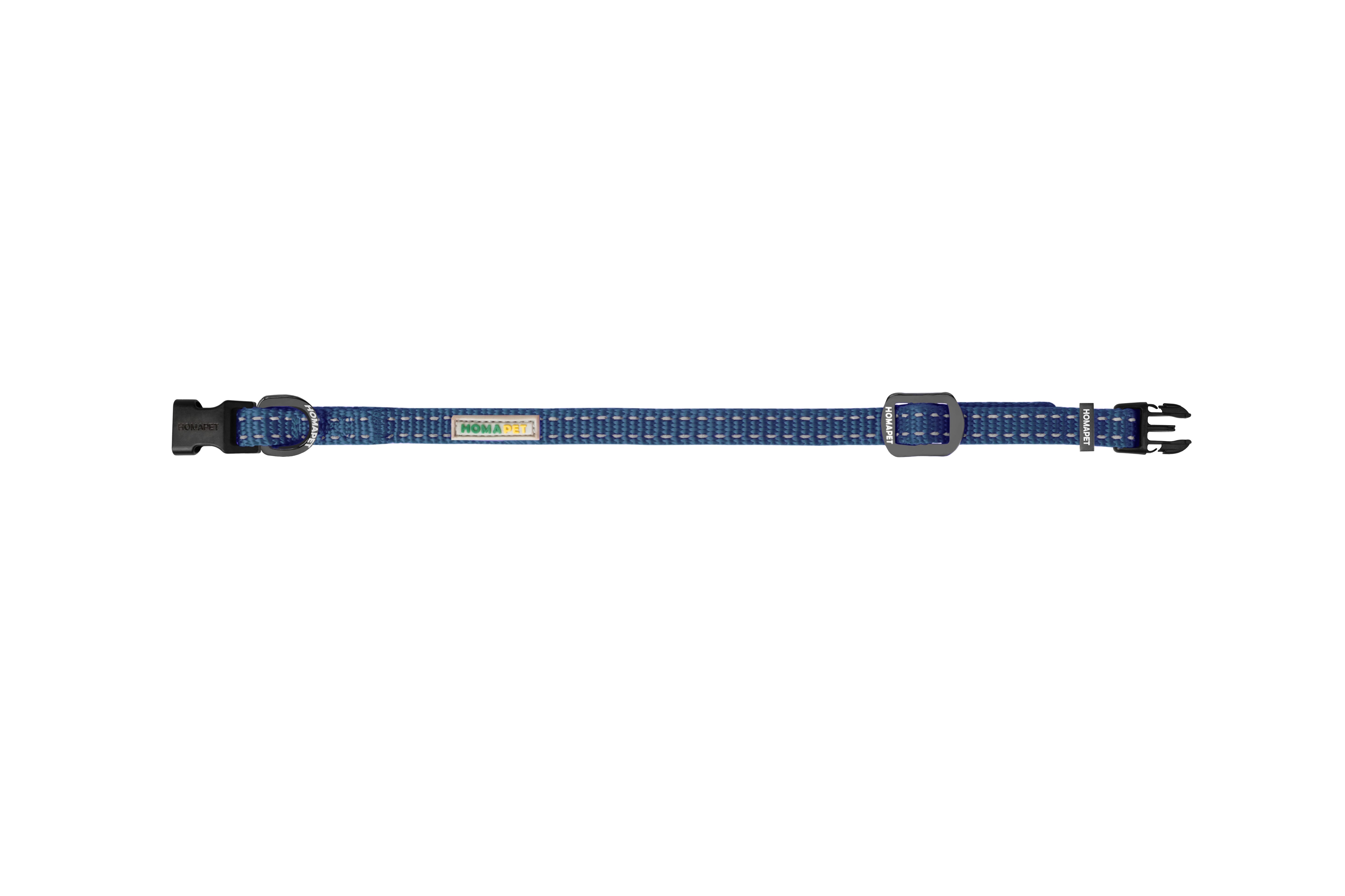 Sodalite Blue Nylon Dog Collar XS